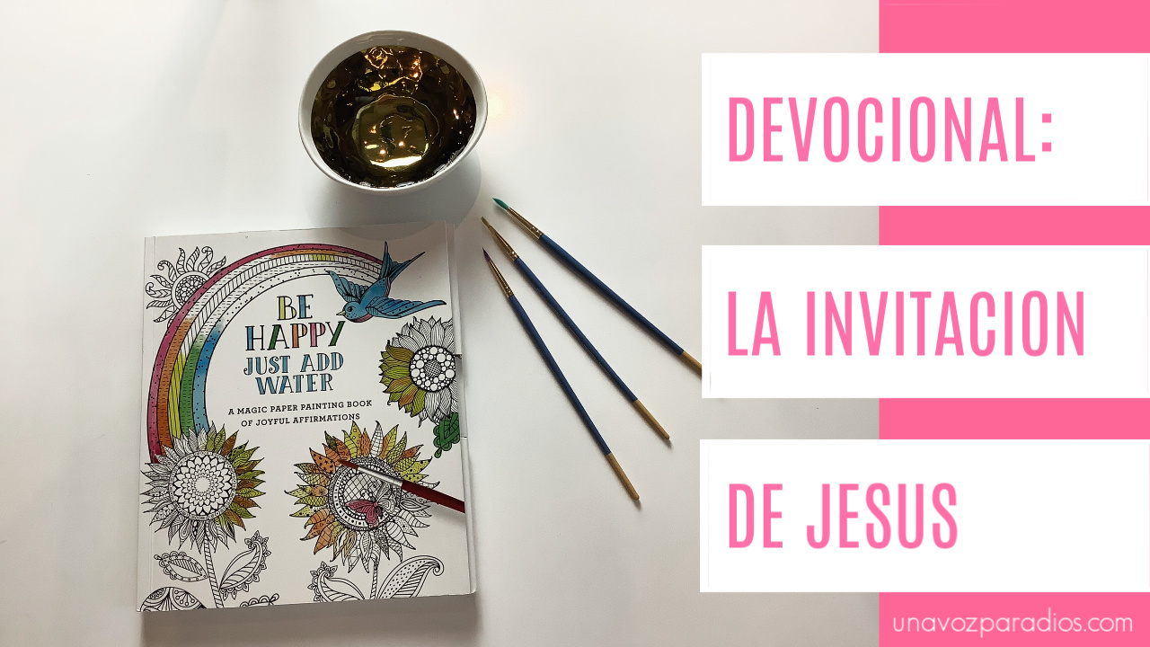 Devocional: La Invitación de Jesús