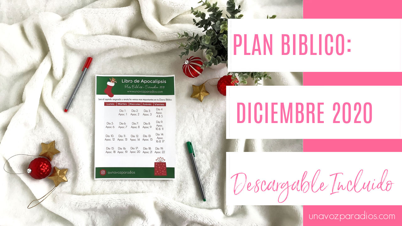 Plan Biblico: Diciembre 2020